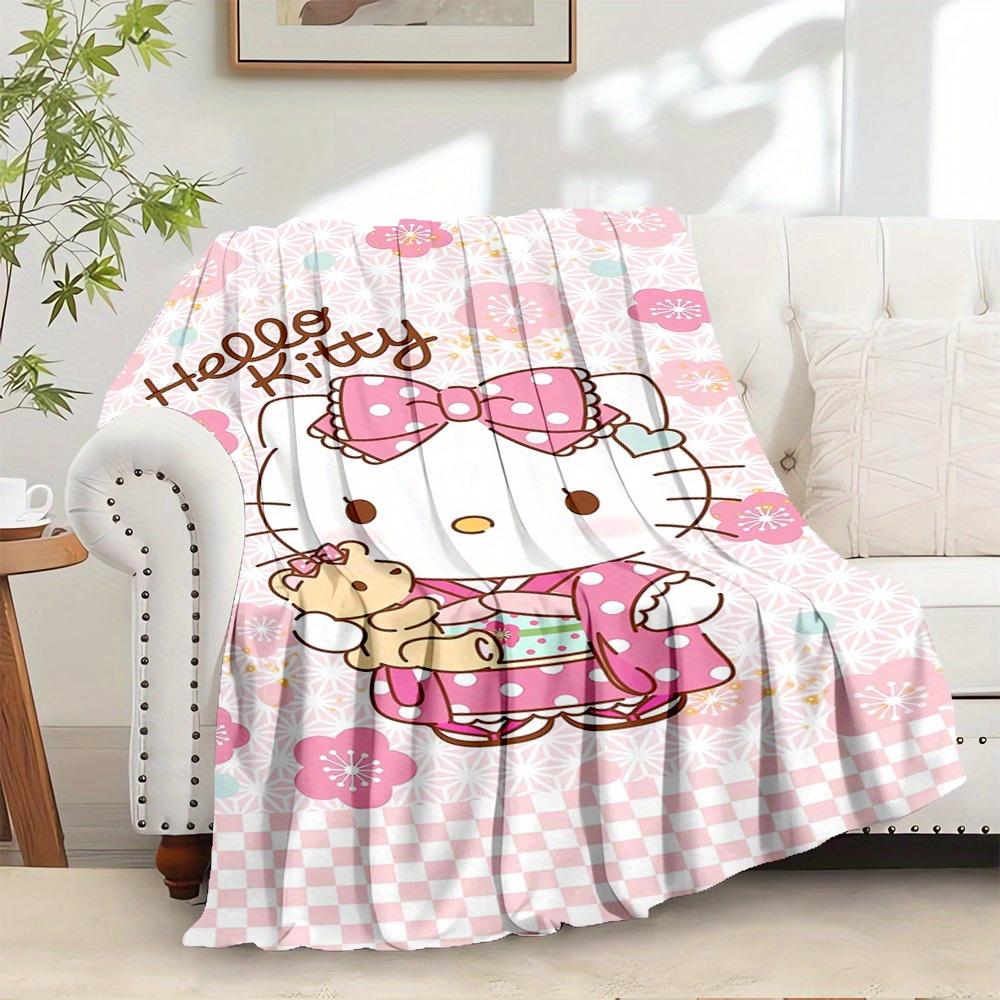 1pc Hello Kitty Themed Home Flannel Blanket - Seasonal Universal Comfortable Washable Gift for All Ages, Suitable for All Family, Available 130x150cm
1pc Hello Kitty Themed Home Flannel Blanket - Seasonal Universal Comfortable Washable Gift for All Ages, Suitable for All Family, Available 130x150cm