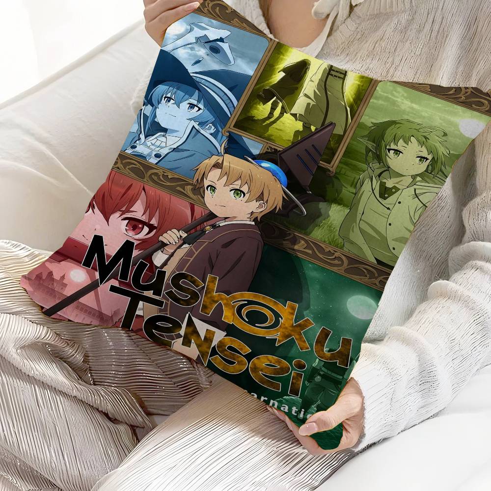 MMushoku TTensei Pillow Cushion Cover Pillowcase Living Room Sofa Home Decor Customized 30x30 cm
MMushoku TTensei Pillow Cushion Cover Pillowcase Living Room Sofa Home Decor Customized 30x30 cm