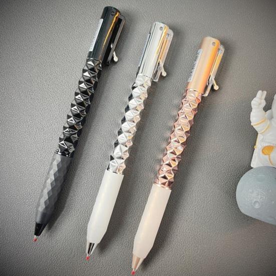 Yousheng Geometric Metallic Crinkle Pen Crunchy Sensory Pen Morphing Ballpoint Pen for Stress Relief 0.5mm Retractable Gel Pen for School Office
Yousheng Geometric Metallic Crinkle Pen Crunchy Sensory Pen Morphing Ballpoint Pen for Stress Relief 0.5mm Retractable Gel Pen for School Office