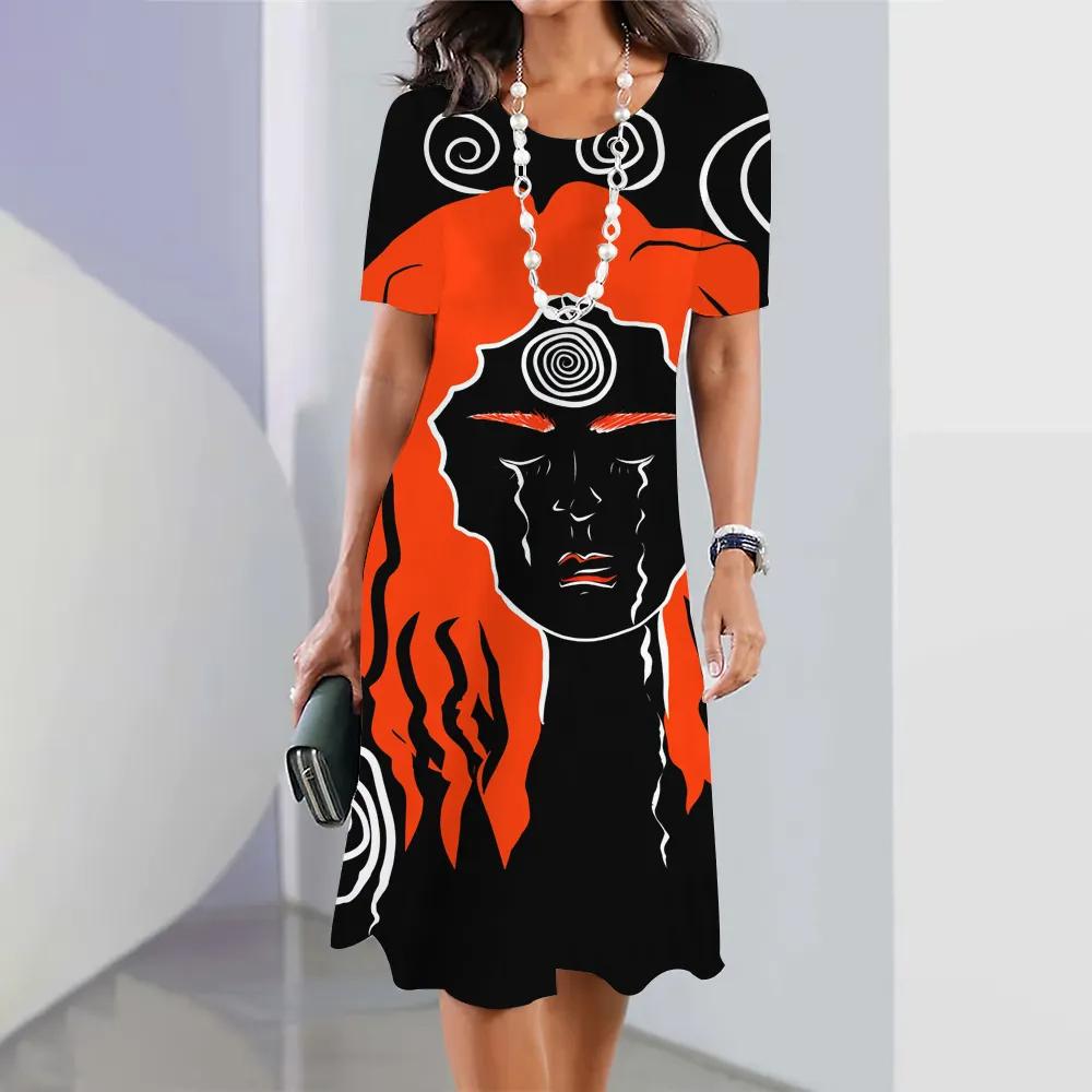 2026 New Summer Fashion Women s Short-sleeved Loose Dress Ladies Holiday Casual Loose Round Neck Dress 3d Facial Printing Clothes 5XL
2026 New Summer Fashion Women s Short-sleeved Loose Dress Ladies Holiday Casual Loose Round Neck Dress 3d Facial Printing Clothes 5XL