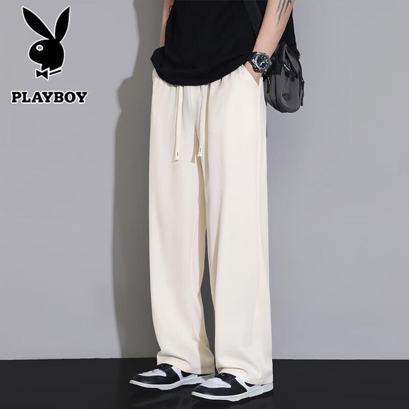PLAYBOY Men s Summer Ice Silk Quick Dry Casual Straight Long Pants L
PLAYBOY Men s Summer Ice Silk Quick Dry Casual Straight Long Pants L