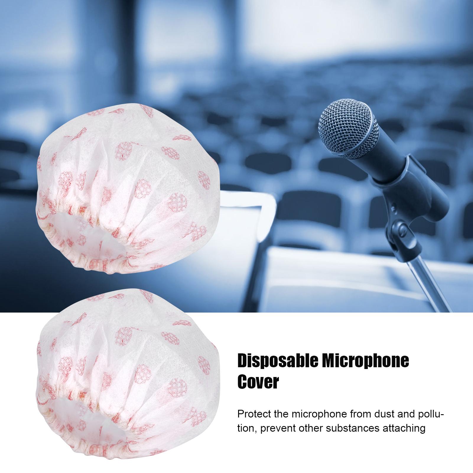 100Pcs Non Woven Disposable Microphone Cover Accessory for KTV Interview Stage Performance(White with Red Dot )
100Pcs Non Woven Disposable Microphone Cover Accessory for KTV Interview Stage Performance(White with Red Dot )