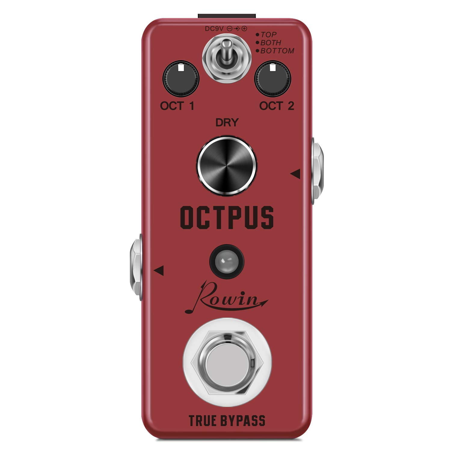 Rowin Octave Digital Octpus гитарная педаль эффектов для электрогитары и баса LEF-3806
Rowin Octave Digital Octpus гитарная педаль эффектов для электрогитары и баса LEF-3806