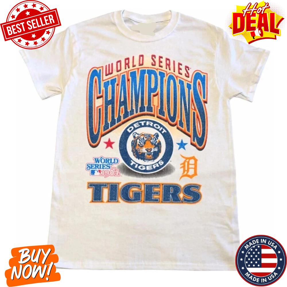 Винтажная белая футболка унисекс в стиле Detroit Tigers, вдохновленная Мировой Серией 1984 года, с коротким рукавом, размеры S-5XL XXXL
Винтажная белая футболка унисекс в стиле Detroit Tigers, вдохновленная Мировой Серией 1984 года, с коротким рукавом, размеры S-5XL XXXL
