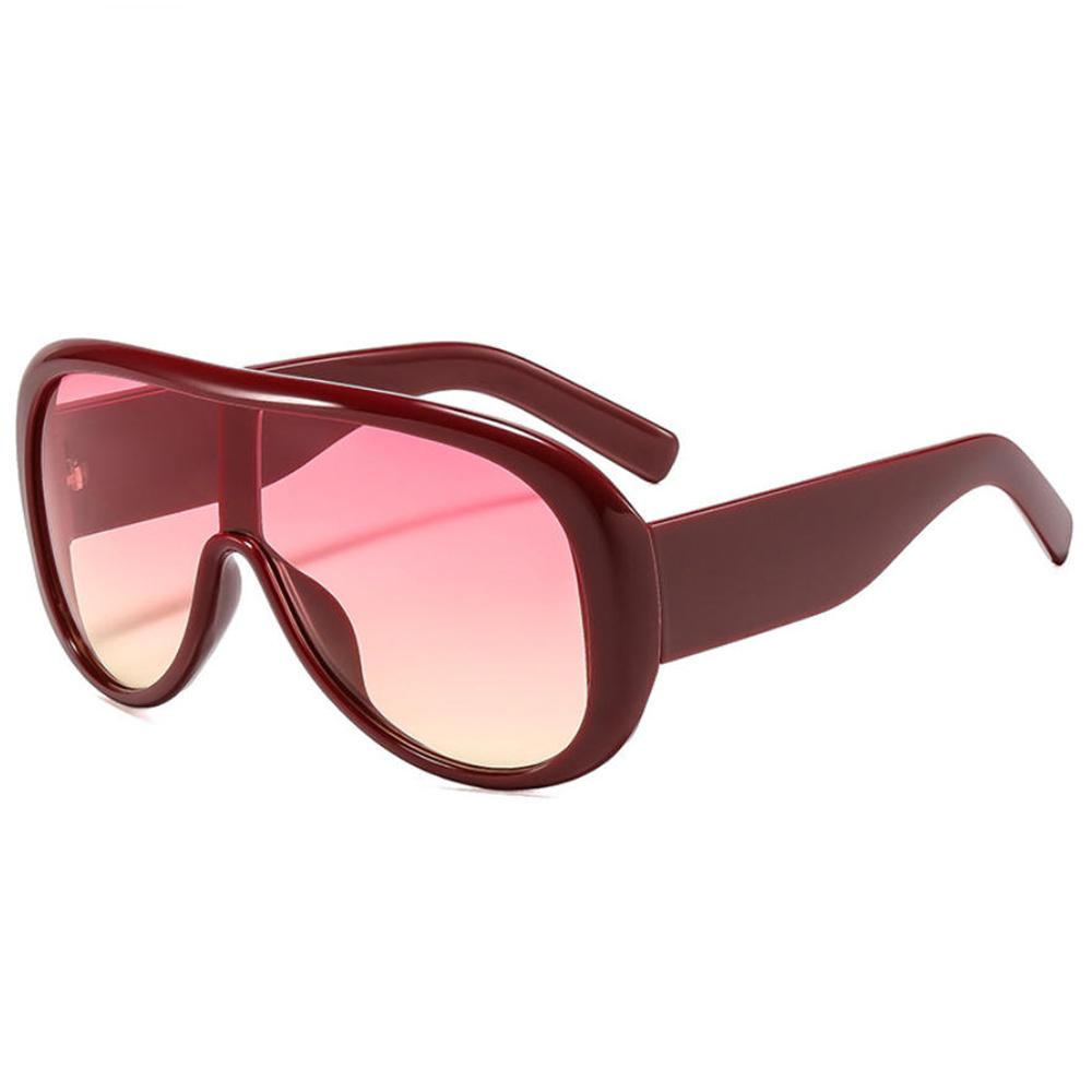Retro Oversized Pilot Sunglasses Women Fashion Luxury Big Frame One Piece Gradient Sand Sunglasses Retro Classic Thick Shades
Retro Oversized Pilot Sunglasses Women Fashion Luxury Big Frame One Piece Gradient Sand Sunglasses Retro Classic Thick Shades