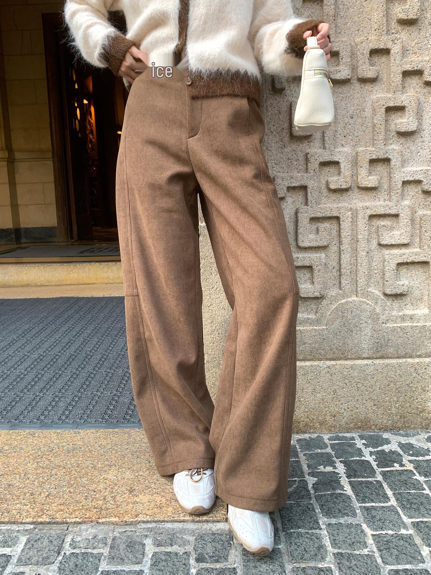 Women s Winter Corduroy Pants: Retro, Thickened, Loose Straight-Leg Design – No Returns or Exchanges Large кавовий
Women s Winter Corduroy Pants: Retro, Thickened, Loose Straight-Leg Design – No Returns or Exchanges Large кавовий