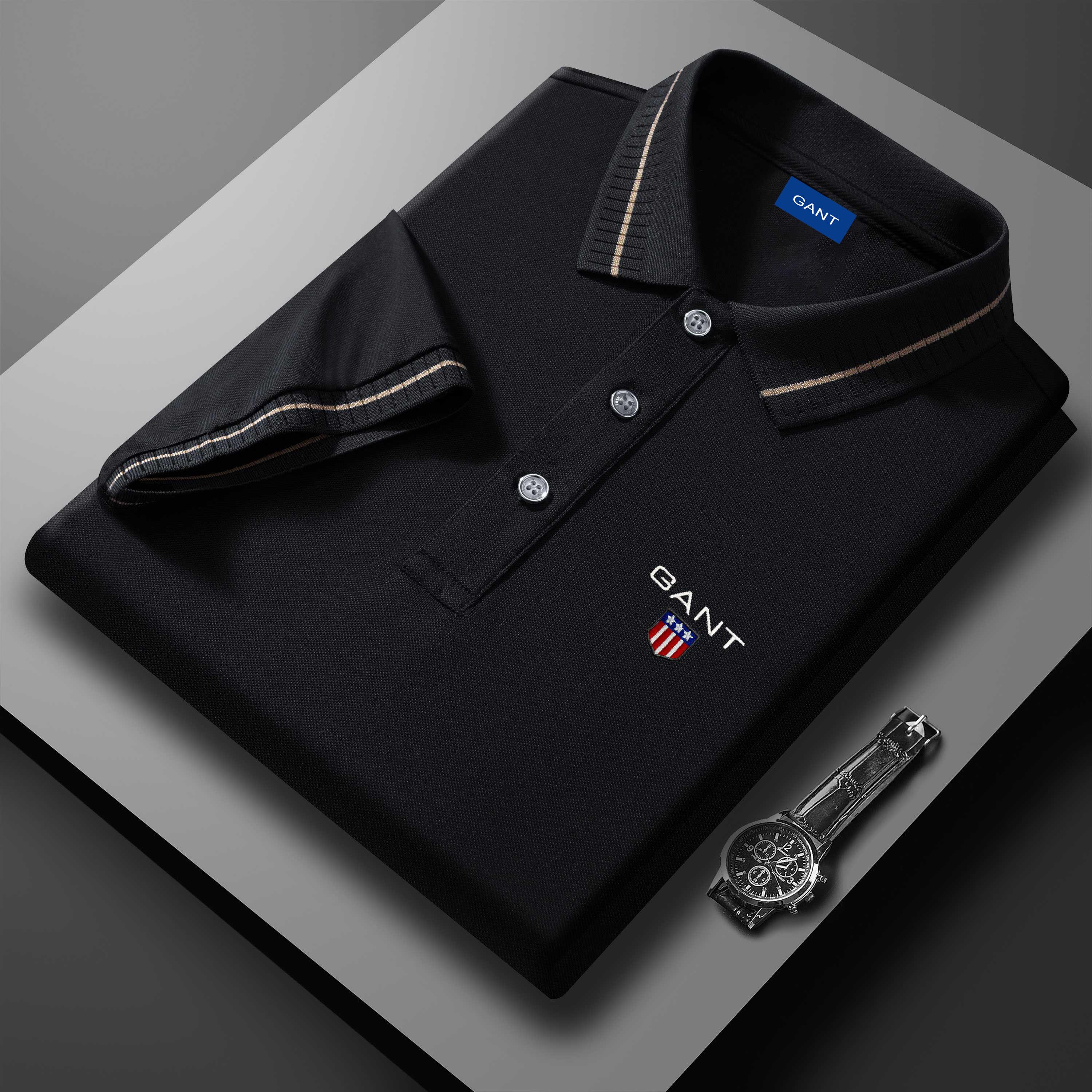 Gant Нова літня 2025 р. Спортивна повсякденна футболка з лацканами з вишивкою, яка відводить вологу та піт, сорочка поло L
Gant Нова літня 2025 р. Спортивна повсякденна футболка з лацканами з вишивкою, яка відводить вологу та піт, сорочка поло L