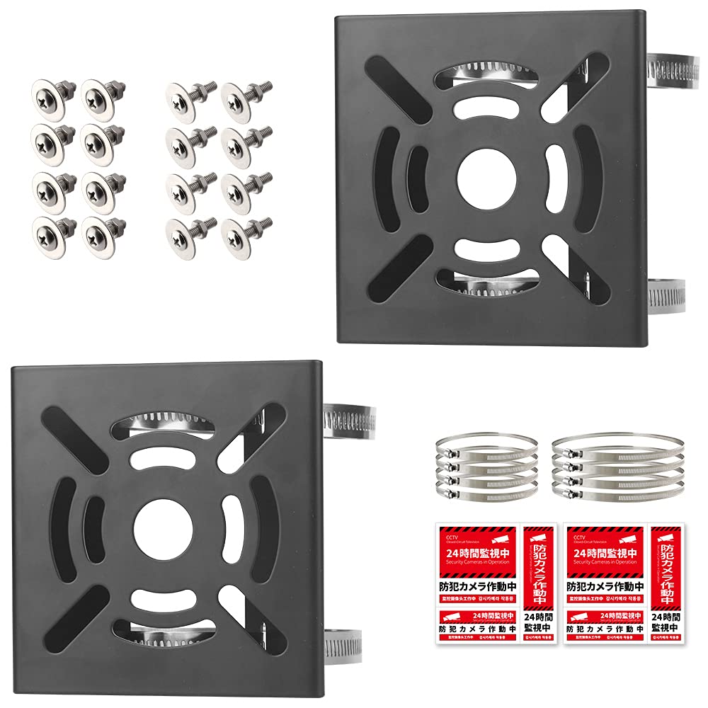 JEBUTU Security Camera Mounting Rain Gutter Mounting Camera Square No Drilling Set of Surveillance Camera Fixation to Use Full 8 Stainless Steel Bands
JEBUTU Security Camera Mounting Rain Gutter Mounting Camera Square No Drilling Set of Surveillance Camera Fixation to Use Full 8 Stainless Steel Bands