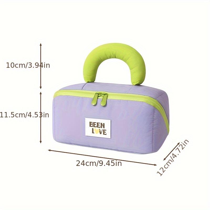 1pc Cosmetic Bag Travel Portable Makeup Organizer Bag Large-capacity Cosmetic Storage Handbag with Zipper Toiletries Bags фиолетовый
1pc Cosmetic Bag Travel Portable Makeup Organizer Bag Large-capacity Cosmetic Storage Handbag with Zipper Toiletries Bags фиолетовый