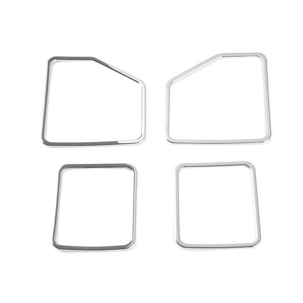 Fit for Ford F150 2015-2020 ABS Front & Rear Door Speaker Cover Decorative Trim 4PCS Interior Car Accessories (Chrome)
Fit for Ford F150 2015-2020 ABS Front & Rear Door Speaker Cover Decorative Trim 4PCS Interior Car Accessories (Chrome)