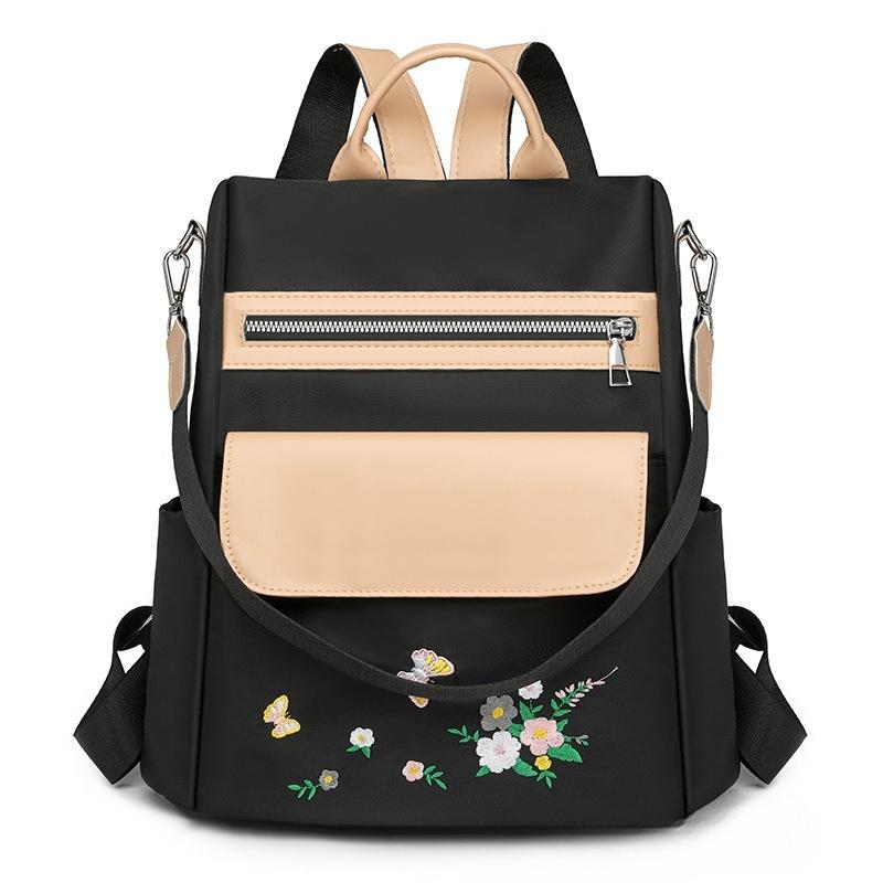 Artistic Embroidery Ladies Backpack, Personalized and Fashionable, Chinese-style Single-shoulder Bag, Casual Backpack чорний
Artistic Embroidery Ladies Backpack, Personalized and Fashionable, Chinese-style Single-shoulder Bag, Casual Backpack чорний