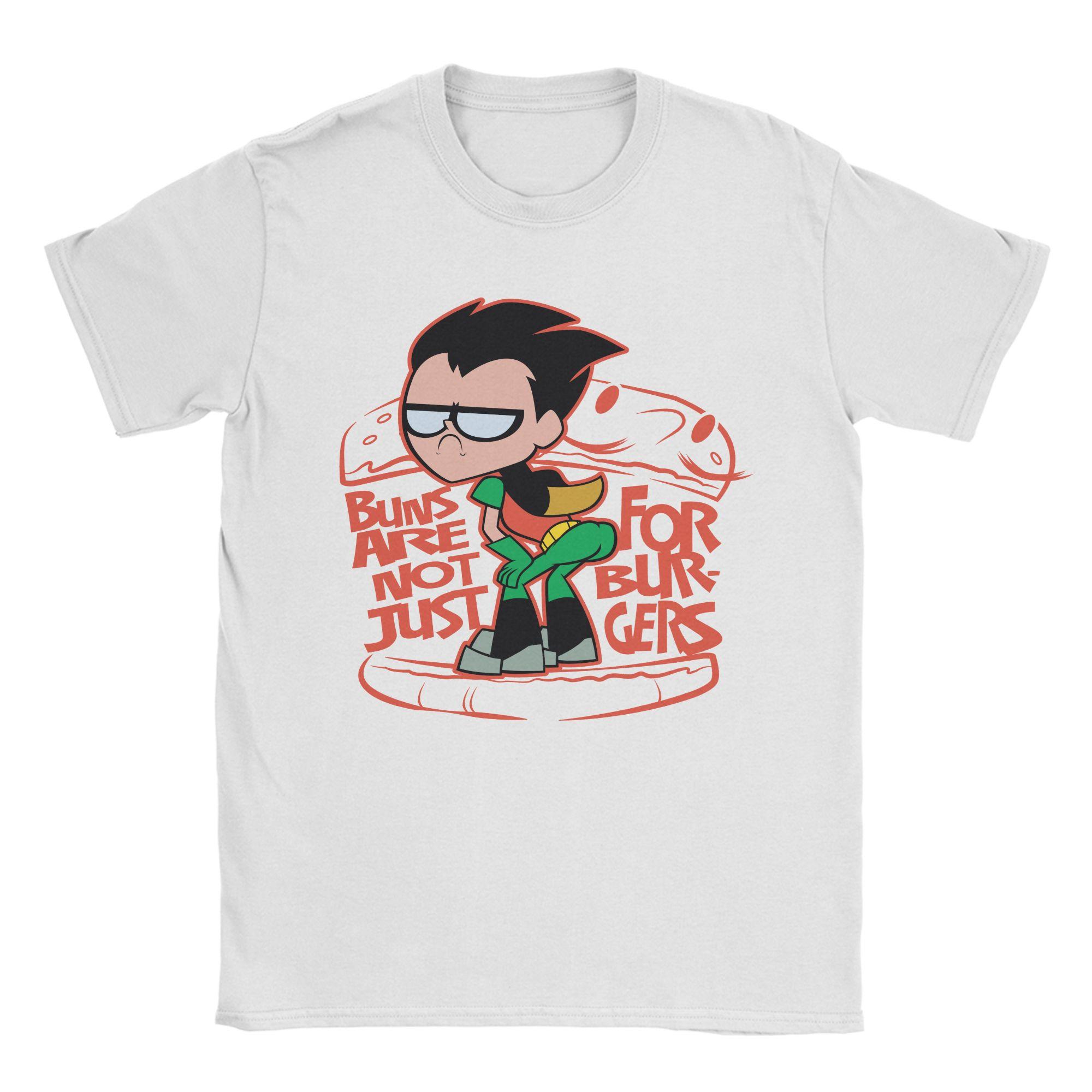 Teen Titans Go Robin Booty Scooty Buns T-Shirt for Men Women Hipster Pure Cotton Tee Shirt Crewneck T Shirt Summer Clothes S
Teen Titans Go Robin Booty Scooty Buns T-Shirt for Men Women Hipster Pure Cotton Tee Shirt Crewneck T Shirt Summer Clothes S