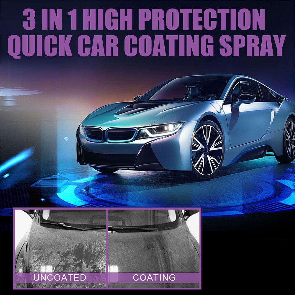 3 in 1 Automobile Coating Spray High Protection Quick Cleaning Automobile Surface Repair Polish for Motorcycle Automobile Boats
3 in 1 Automobile Coating Spray High Protection Quick Cleaning Automobile Surface Repair Polish for Motorcycle Automobile Boats