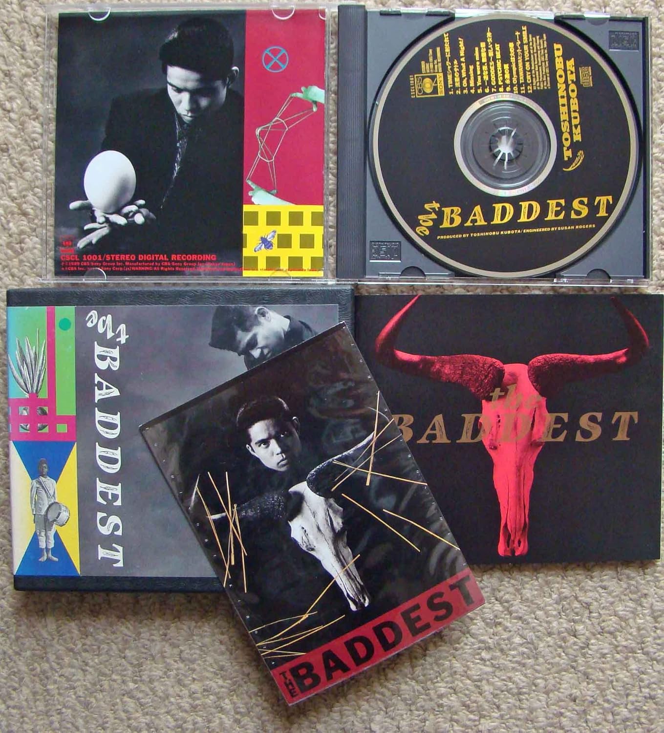 CD TOSHINOBU KUBOTA - Baddest CSCL1001PROMO CBS/Sony 1989 Japan ObiJapanese Pop/Rock Used
CD TOSHINOBU KUBOTA - Baddest CSCL1001PROMO CBS/Sony 1989 Japan ObiJapanese Pop/Rock Used
