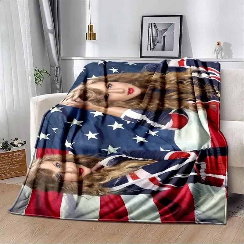 Pop Female Singer Taylors Swifts Pattern Blanket Star Art Flannel Blanket Gift for Fans Star Art Blanket Blanket for Gift All Seasons
Pop Female Singer Taylors Swifts Pattern Blanket Star Art Flannel Blanket Gift for Fans Star Art Blanket Blanket for Gift All Seasons