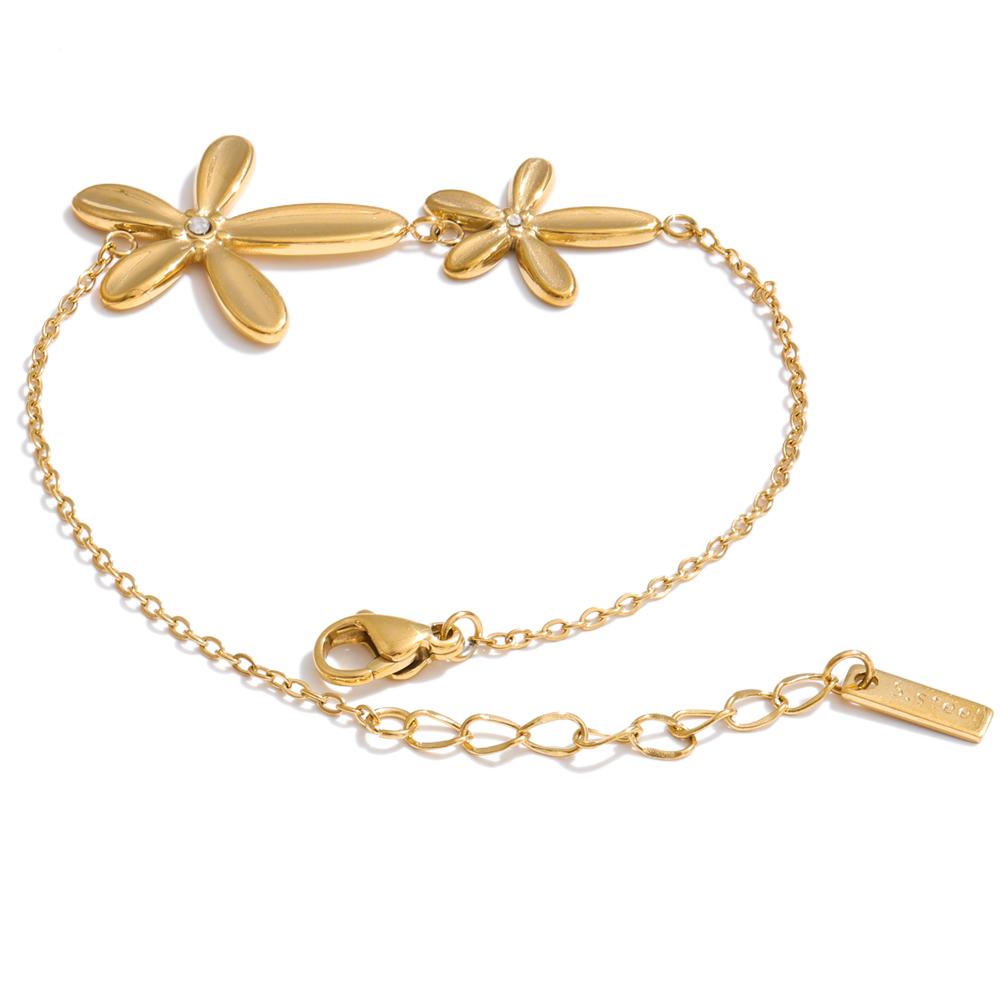 Yhpup Stainless Steel Metal Flower Chain Bracelet Bangle for Women Non Tarnish PVD Plated Arrivals Wrist Jewelry Wholesale
Yhpup Stainless Steel Metal Flower Chain Bracelet Bangle for Women Non Tarnish PVD Plated Arrivals Wrist Jewelry Wholesale