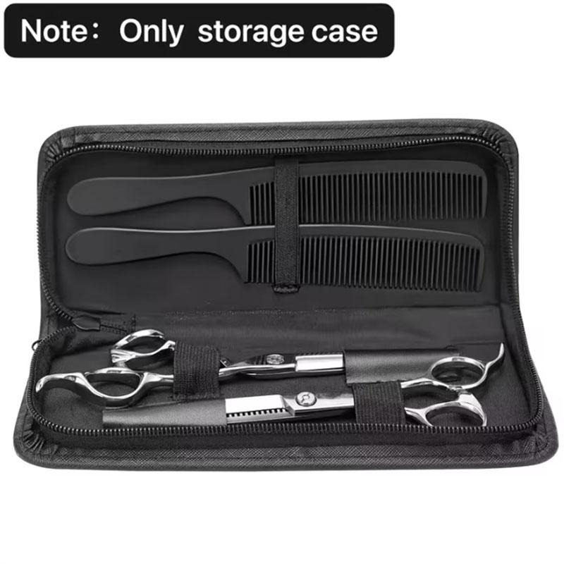 BEPAN Barber Scissors Case Black Leather Hairdressing Tool Case with Zipper Hair Stylist Cutting Scissor Hairpin Comb Storage Bags чорний
BEPAN Barber Scissors Case Black Leather Hairdressing Tool Case with Zipper Hair Stylist Cutting Scissor Hairpin Comb Storage Bags чорний