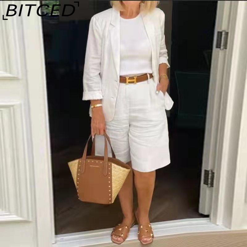 BITCED Осенний женский комплект из двух предметов: кардиган, топ и шорты S белый
BITCED Осенний женский комплект из двух предметов: кардиган, топ и шорты S белый