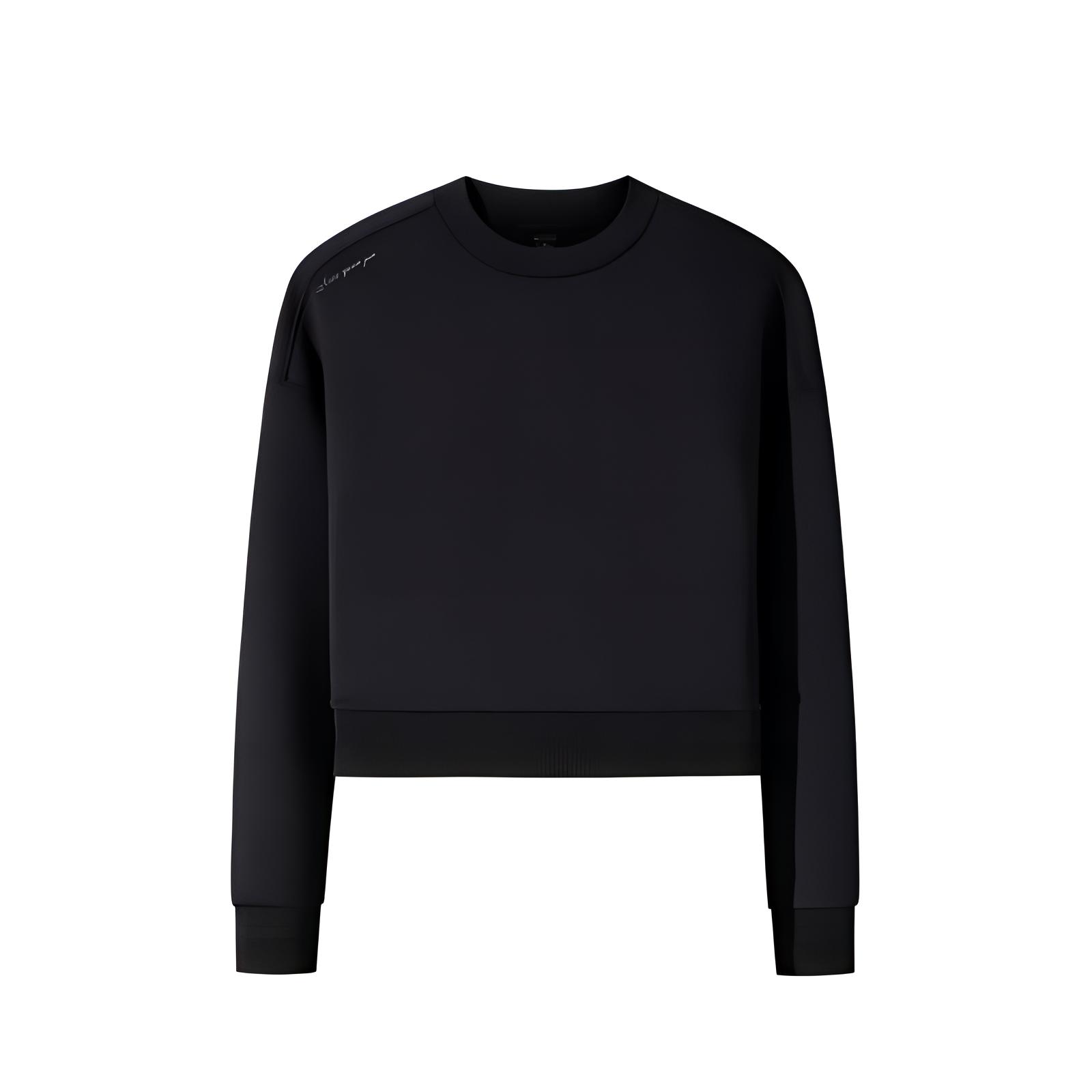 Anta Champion All-Weather Series Solid Color Round Neck Comfortable Breathable Versatile Short Sports Sweatshirt Women sweatshirt Black 162510706-2 S
Anta Champion All-Weather Series Solid Color Round Neck Comfortable Breathable Versatile Short Sports Sweatshirt Women sweatshirt Black 162510706-2 S