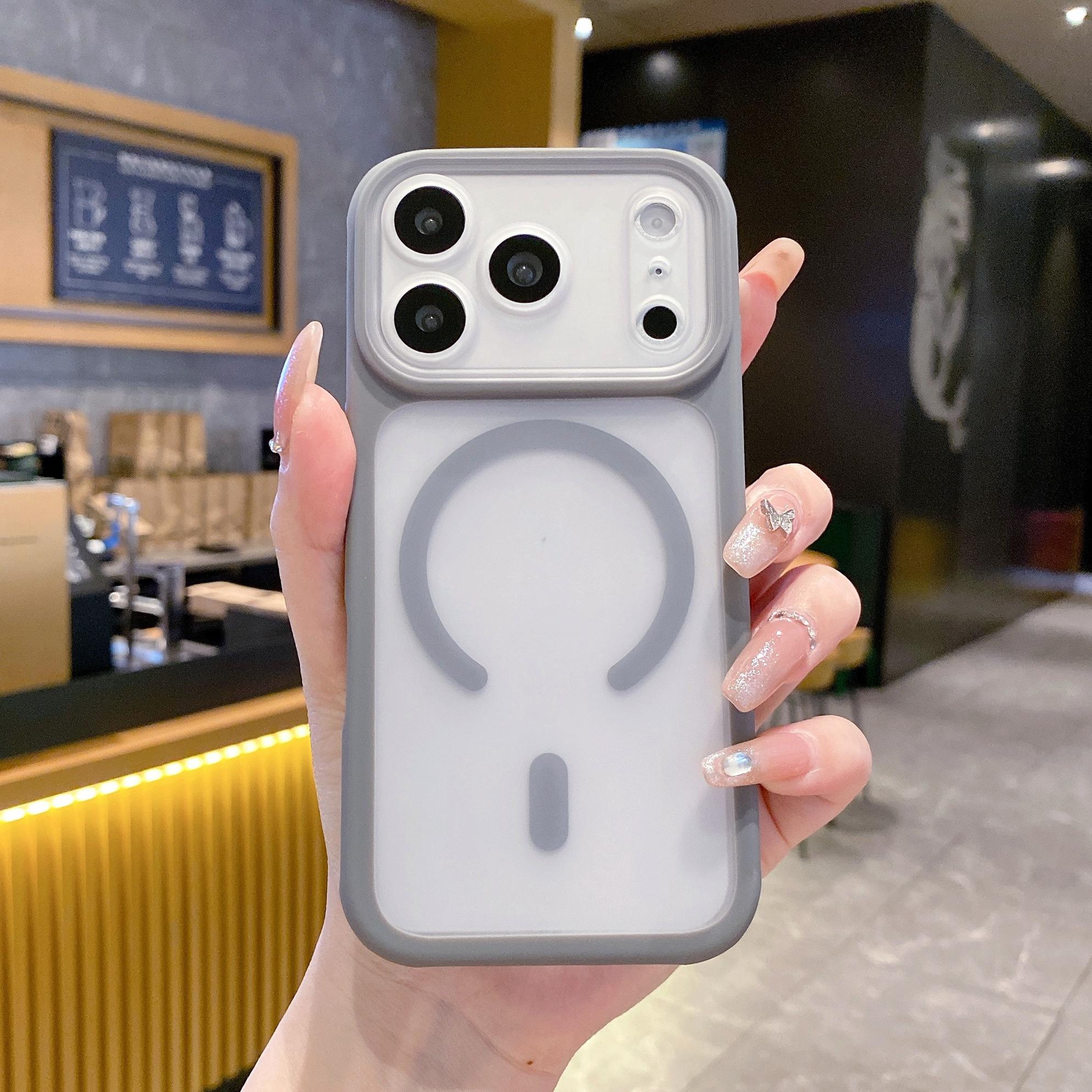 Convert To i17 Series Phone Case For iPhone 17 16 15 14 Pro Max For Magafe Magnetic Detachable Lens Frosted Matte Hard Cover For iPhone14Pro
Convert To i17 Series Phone Case For iPhone 17 16 15 14 Pro Max For Magafe Magnetic Detachable Lens Frosted Matte Hard Cover For iPhone14Pro