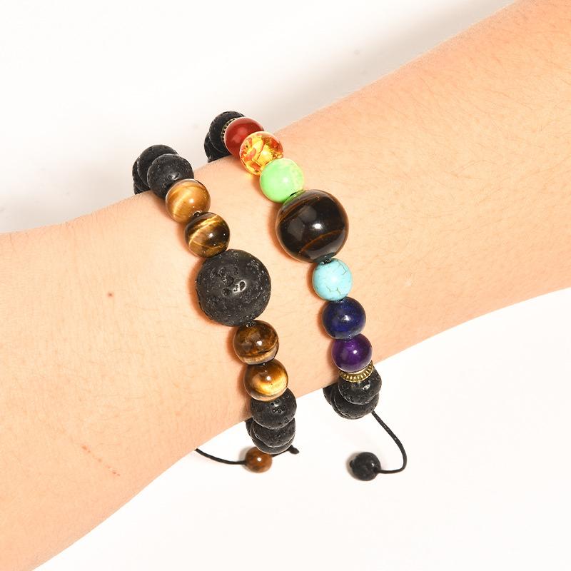 Glamorous Men s Bracelet Fashion Luxury Tiger Eye Stone Hand-woven Bracelet Accessories
Glamorous Men s Bracelet Fashion Luxury Tiger Eye Stone Hand-woven Bracelet Accessories