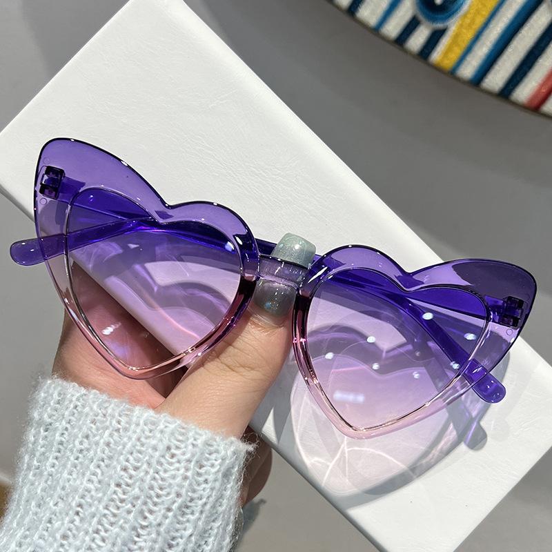Heart Shaped Sunglasses Women Gradient Color Uv400 Fashion Cat Eye Sun Glasses Ladies Summer Beach Party Street Style Eyewear
Heart Shaped Sunglasses Women Gradient Color Uv400 Fashion Cat Eye Sun Glasses Ladies Summer Beach Party Street Style Eyewear