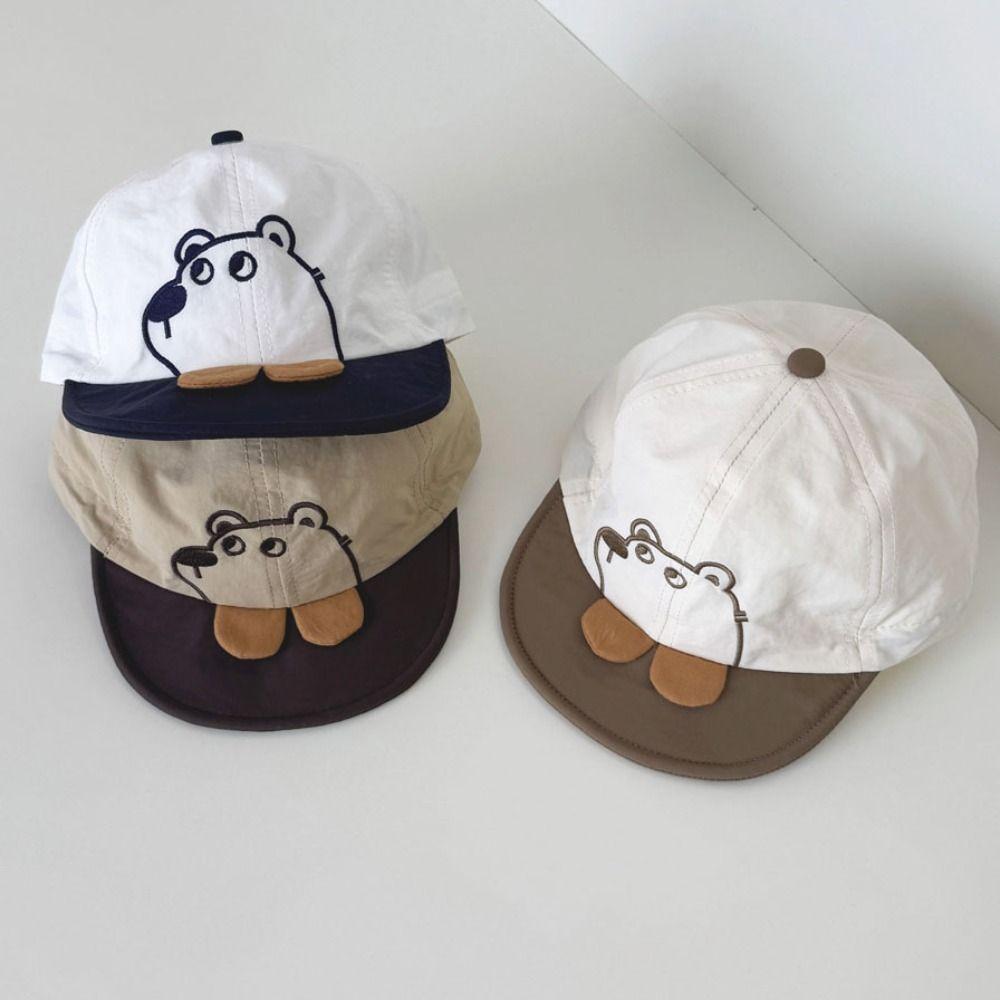 Casual Infant Sun Visor Hat Short Brim Kids Peaked Caps Fashion Cartoon Bear Baby Hat Kids білий
Casual Infant Sun Visor Hat Short Brim Kids Peaked Caps Fashion Cartoon Bear Baby Hat Kids білий