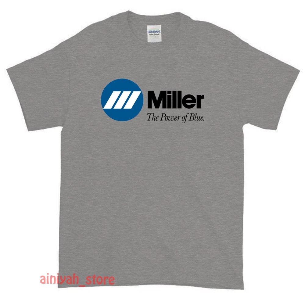 New MILLER WELDING Logo Men s Funny T shirt USA Size S-XXL 4XL
New MILLER WELDING Logo Men s Funny T shirt USA Size S-XXL 4XL