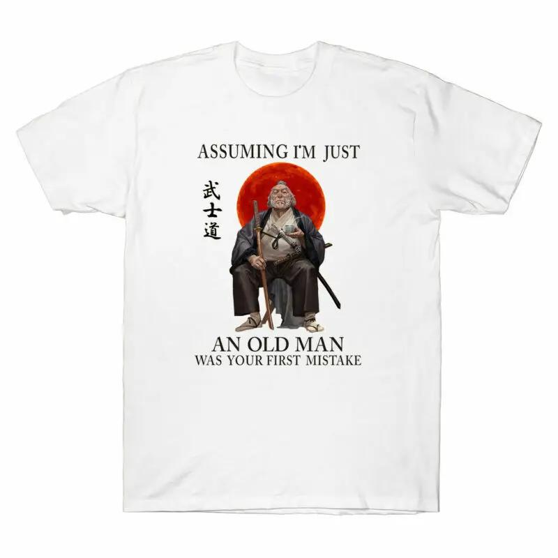Ronin Assuming I m Just An Old Man Was Your First Mistake Vintage Anime Graphic T-shirts unisex 100%Cotton S разноцветный
Ronin Assuming I m Just An Old Man Was Your First Mistake Vintage Anime Graphic T-shirts unisex 100%Cotton S разноцветный
