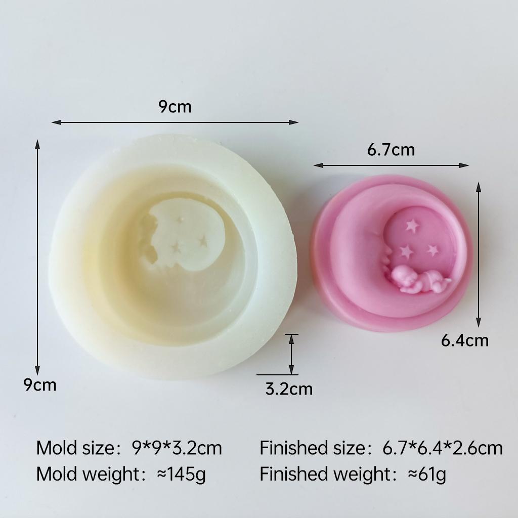 Круглая Луна Детская Силиконовая Форма для Свечей Ручная Работа Аромагипс Смола Форма для Декора Мыло Свеча Принадлежности для Изготовления
Круглая Луна Детская Силиконовая Форма для Свечей Ручная Работа Аромагипс Смола Форма для Декора Мыло Свеча Принадлежности для Изготовления