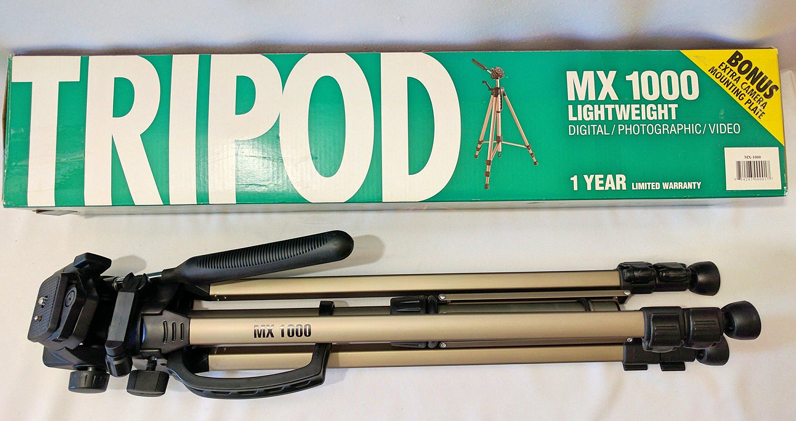 MX 1000 Lightweight Tripod 57 Digital/Photographic/Video 
MX 1000 Lightweight Tripod 57 Digital/Photographic/Video