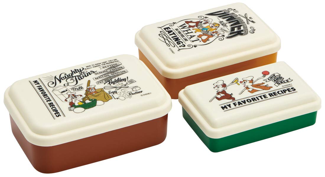 Skater Bento Box Nesting Seal Storage Container 3P Chip Dale Cooking Disney Made in Japan SLUS3 & 1.12L
Skater Bento Box Nesting Seal Storage Container 3P Chip Dale Cooking Disney Made in Japan SLUS3 & 1.12L