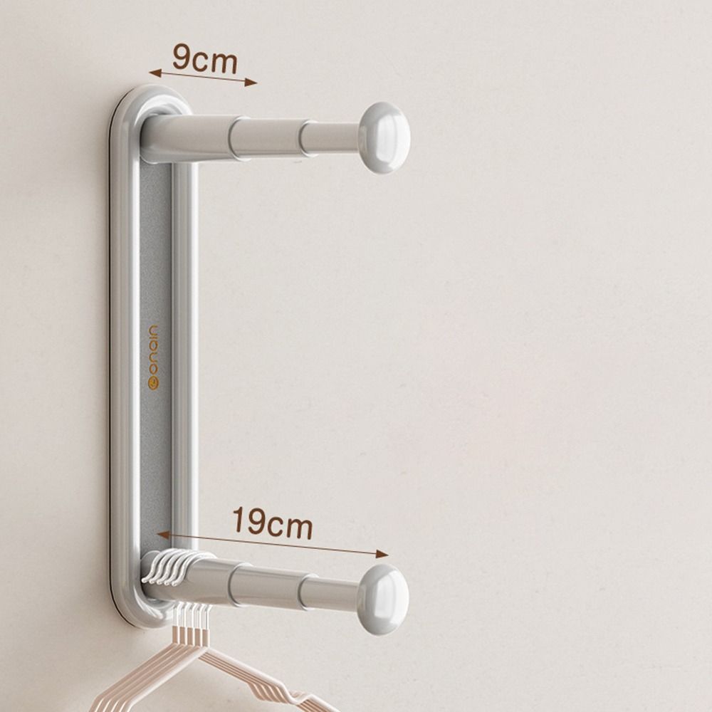 Telescopic Balcony Hanging Rack Wall Mounted Storage Organizer Hanger Storage Rack for Balcony Grey
Telescopic Balcony Hanging Rack Wall Mounted Storage Organizer Hanger Storage Rack for Balcony Grey