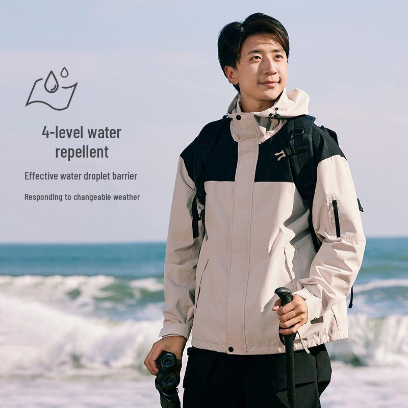25-Color Block Windproof Waterproof Windbreaker for Men and Women - Outdoor Sports YKK Travel Jacket XL
25-Color Block Windproof Waterproof Windbreaker for Men and Women - Outdoor Sports YKK Travel Jacket XL