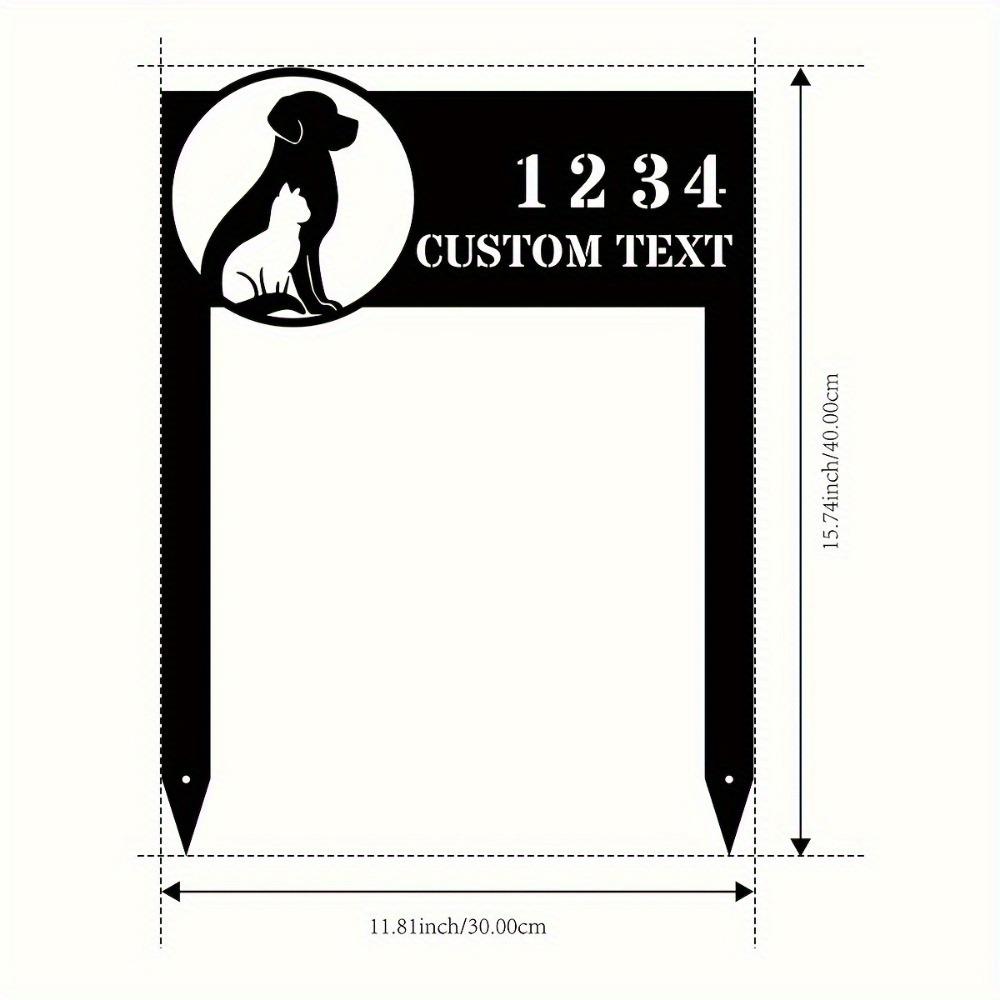 Metal Garden Stakes House Numbers Outdoor Lawn Decor TYDZ003083
Metal Garden Stakes House Numbers Outdoor Lawn Decor TYDZ003083
