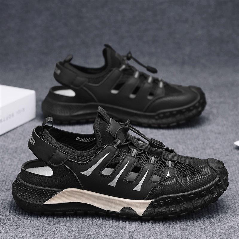 Men s hole shoes foreign trade outdoor fashion breathable casual shoes youth soft sole comfortable men s shoes one pedal 44 чорний
Men s hole shoes foreign trade outdoor fashion breathable casual shoes youth soft sole comfortable men s shoes one pedal 44 чорний