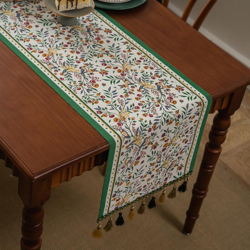 Американская ретро этническая жаккардовая дорожка на стол с кистями - Полиэстер 35x120
Американская ретро этническая жаккардовая дорожка на стол с кистями - Полиэстер 35x120