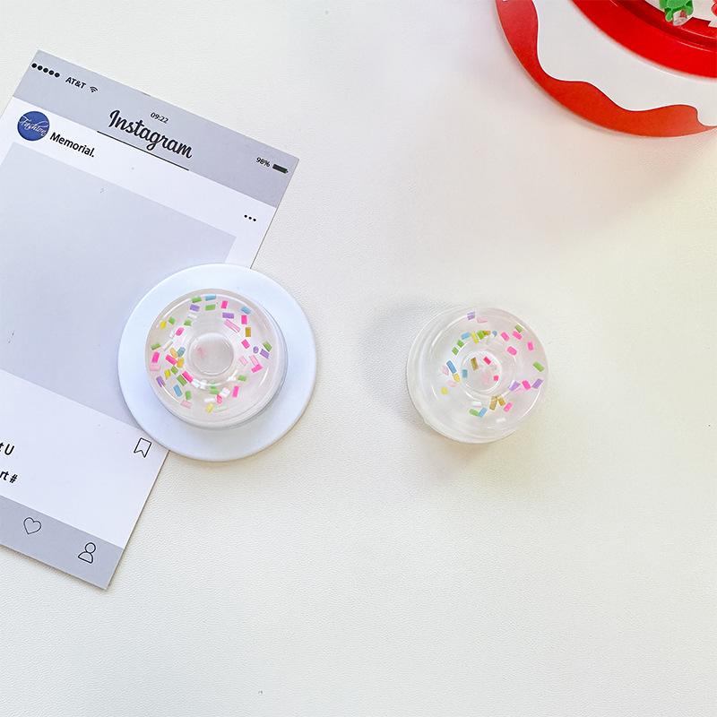 Three-Dimensional Color Donut Mobile Phone Airbag Bracket Magnetic Attraction Suitable For Magsafe Paste Ring Little Fresh Girl transparent stand
Three-Dimensional Color Donut Mobile Phone Airbag Bracket Magnetic Attraction Suitable For Magsafe Paste Ring Little Fresh Girl transparent stand