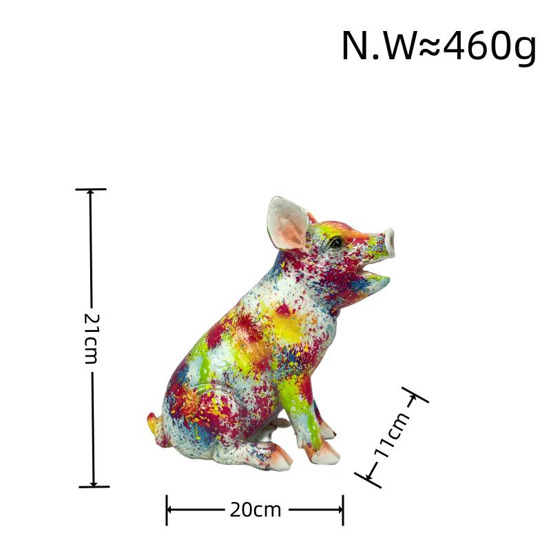 Творческие милые украшения в виде клубничной свиньи для дома, модель гостиной, принадлежности для украшения комнаты, красочные подарки из смолы ручной работы
Творческие милые украшения в виде клубничной свиньи для дома, модель гостиной, принадлежности для украшения комнаты, красочные подарки из смолы ручной работы