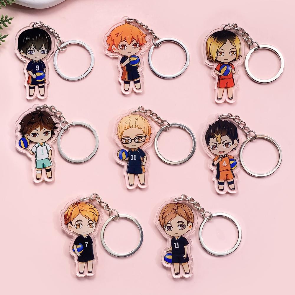 1/8Pcs Anime Characters Haikyuu Acrylic Car Keychain Cute Backpack Pendant Funny Bag Charms Accessories Decoration Holiday Gifts 5cm
1/8Pcs Anime Characters Haikyuu Acrylic Car Keychain Cute Backpack Pendant Funny Bag Charms Accessories Decoration Holiday Gifts 5cm