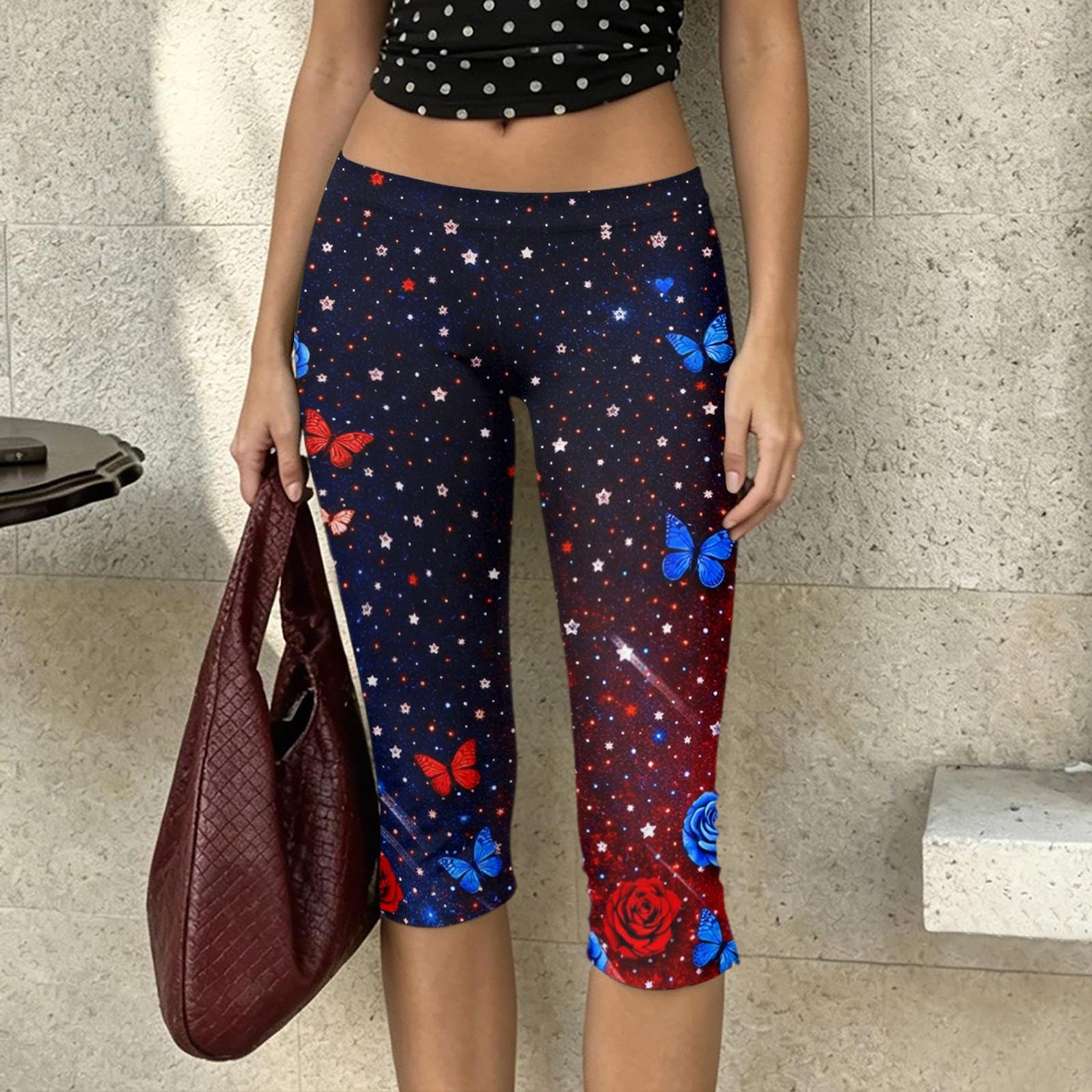 Women Capri Pants Lightweight Soft Fabric Stretchy Waistband Comfortable Fit Casual Printed Design for Everyday Wear L
Women Capri Pants Lightweight Soft Fabric Stretchy Waistband Comfortable Fit Casual Printed Design for Everyday Wear L