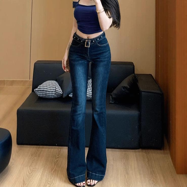 American Women s Low-Waisted Skinny Belted Micro-Flare Jeans - New Slimming Versatile Flared Pants for 2024 Autumn/Winter XL
American Women s Low-Waisted Skinny Belted Micro-Flare Jeans - New Slimming Versatile Flared Pants for 2024 Autumn/Winter XL
