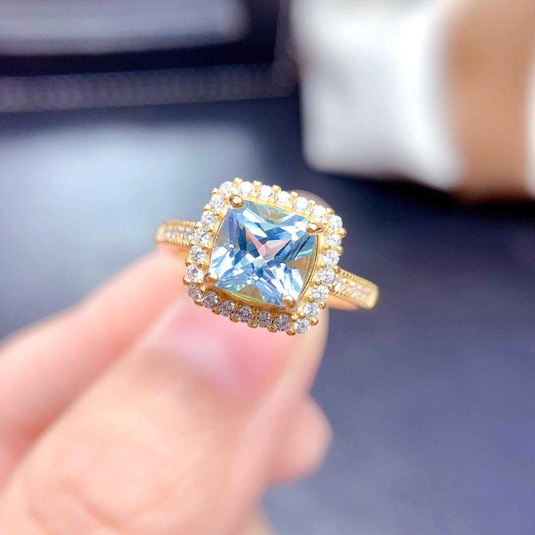 S925 Silver-Plated 18K Gold Two-Tone Square 6x6mm Adjustable Women s Ring Setting Gold Tone Empty Setting 6*6
S925 Silver-Plated 18K Gold Two-Tone Square 6x6mm Adjustable Women s Ring Setting Gold Tone Empty Setting 6*6
