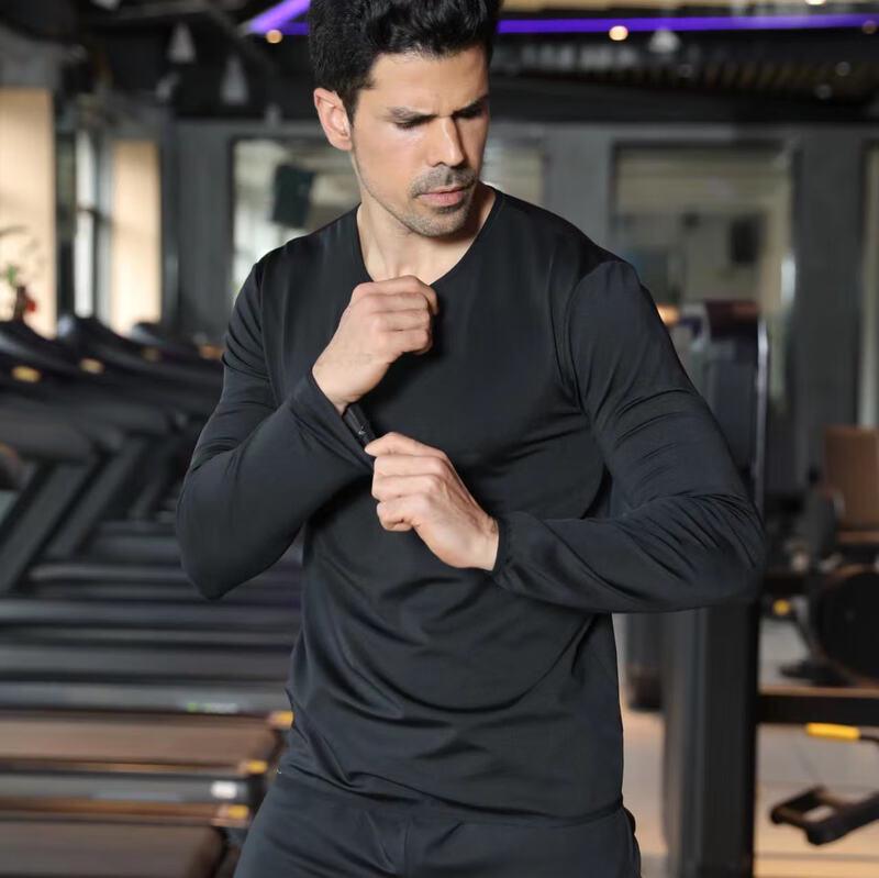 OEING Men s Sweat-Wicking Short-Sleeve Training Suit Set One Size
OEING Men s Sweat-Wicking Short-Sleeve Training Suit Set One Size