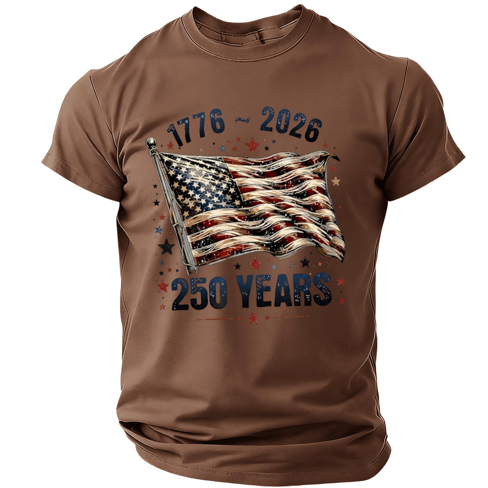 Men s Casual Lightweight Breathable Short Sleeve Crew Neck Shirt with Printed Lettering Design Suitable for Daily Wear and Outdoor Activities XXXL коричневый
Men s Casual Lightweight Breathable Short Sleeve Crew Neck Shirt with Printed Lettering Design Suitable for Daily Wear and Outdoor Activities XXXL коричневый