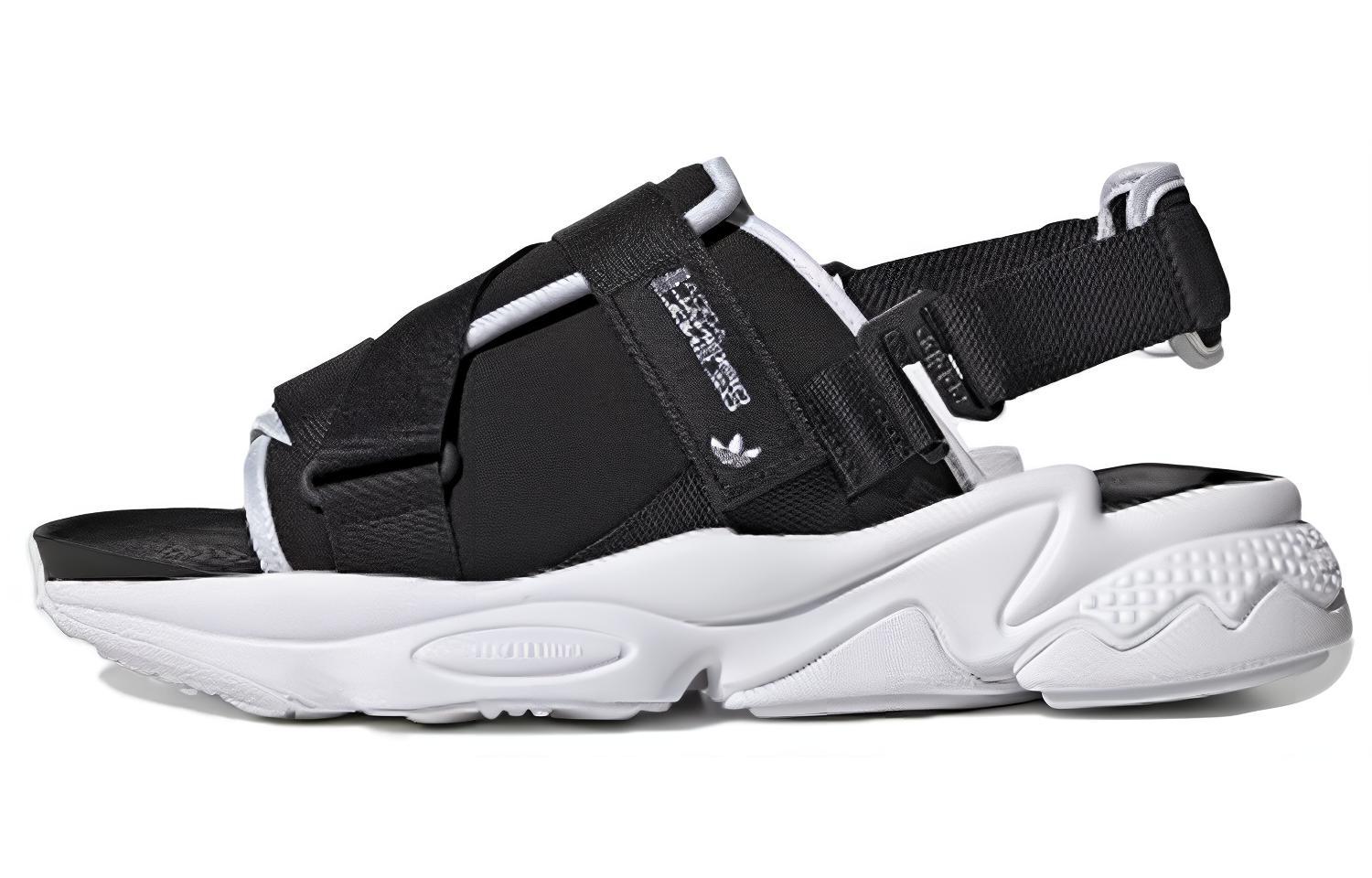 Adidas Originals Ozweego Sandal Fashion Velcro Casual Unisex Black White Sandals Black White GZ8410 37
Adidas Originals Ozweego Sandal Fashion Velcro Casual Unisex Black White Sandals Black White GZ8410 37