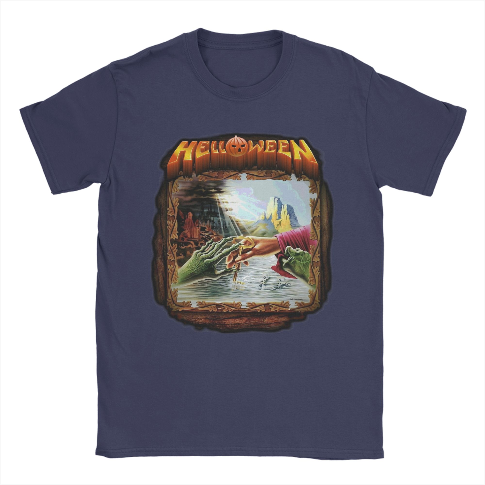 Helloween is a Power Metal TShirt Summer Y2K Basic TShirts Cotton Hip Hop Tee Shirt For Male Design Top Tees 4XL
Helloween is a Power Metal TShirt Summer Y2K Basic TShirts Cotton Hip Hop Tee Shirt For Male Design Top Tees 4XL