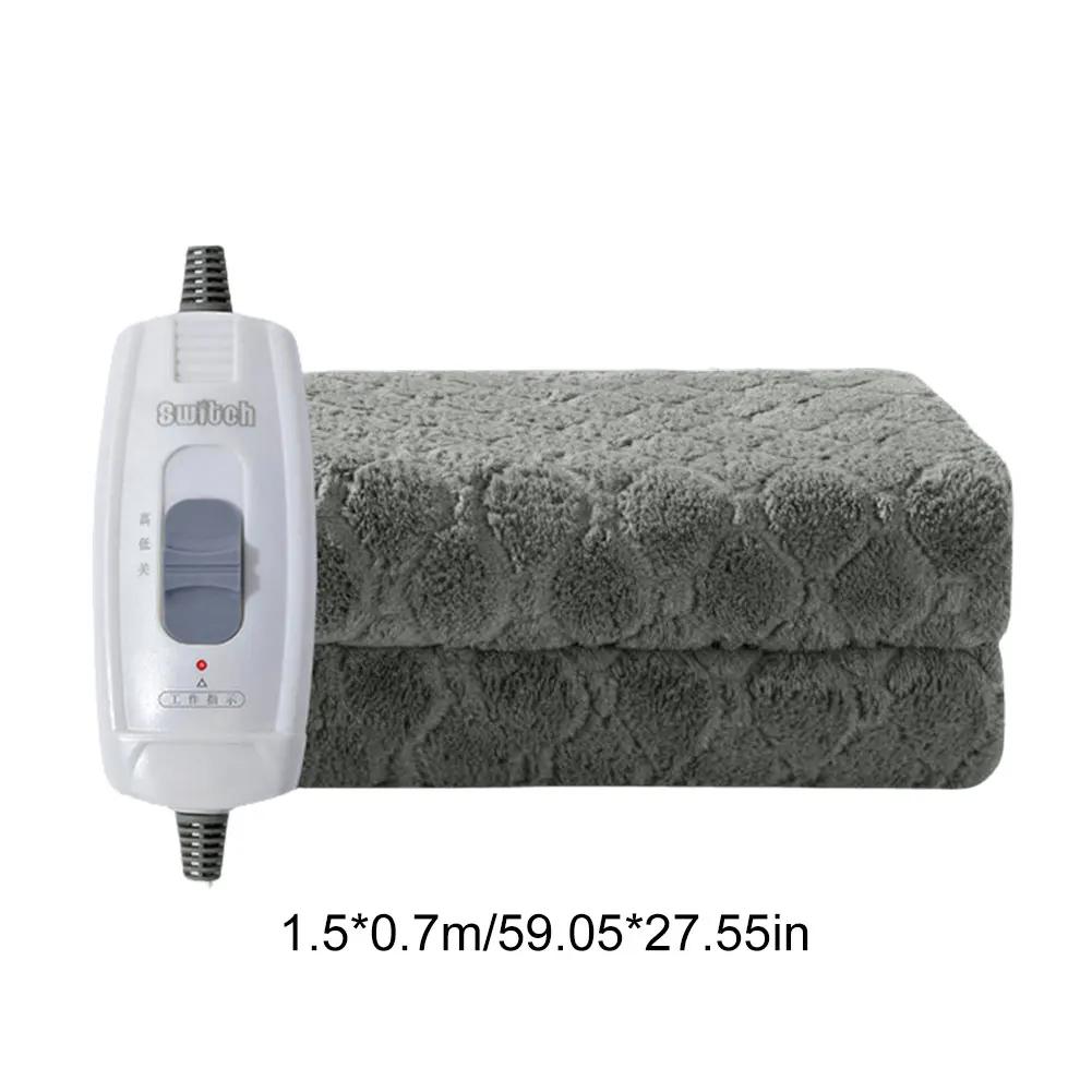 Winter Plush Electric Blanket Double Single Velvet Intelligent Blanket Comfy Fleece Heated Blanket Household Office Smart Warmer
Winter Plush Electric Blanket Double Single Velvet Intelligent Blanket Comfy Fleece Heated Blanket Household Office Smart Warmer