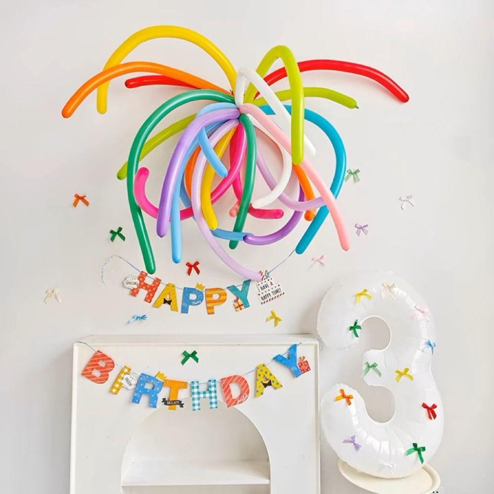 50pcs Colorful Twisting Balloons Cartoon Stretchy Balloons For Kids Birthday Party Wedding Style 3
50pcs Colorful Twisting Balloons Cartoon Stretchy Balloons For Kids Birthday Party Wedding Style 3