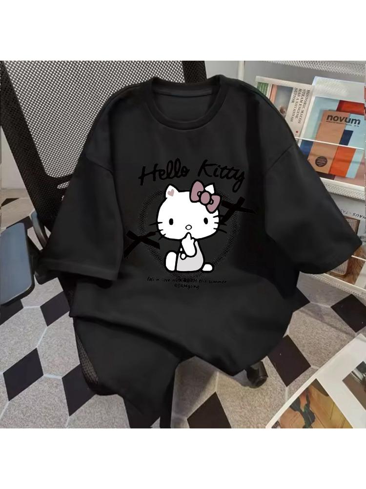 Newly Released Hello Kittythemed Cute and Trendy Tshirt By Sanrio for Ladies Made of 100 Cotton Suitable for Daily Outings S
Newly Released Hello Kittythemed Cute and Trendy Tshirt By Sanrio for Ladies Made of 100 Cotton Suitable for Daily Outings S